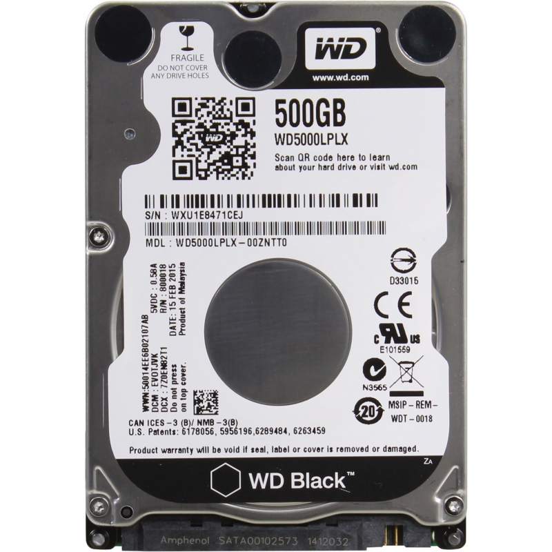 Western Digital WD Black 500 GB (WD5000LPLX)