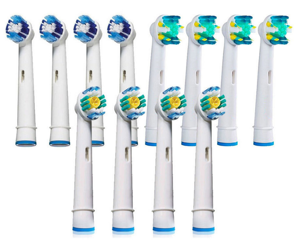 Насадки для электрических зубных щеток могут отличаться по жесткости, размеру, форме