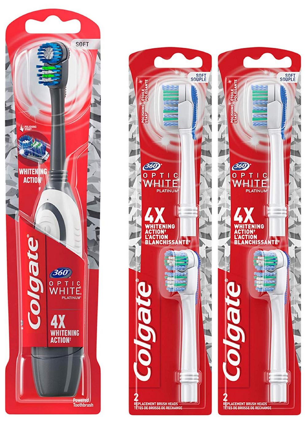 Colgate 360° Optic White Powered Toothbrush