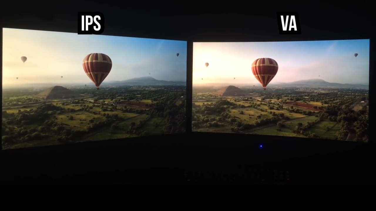 Экраны с матрицей VA имеют высокую контрастность