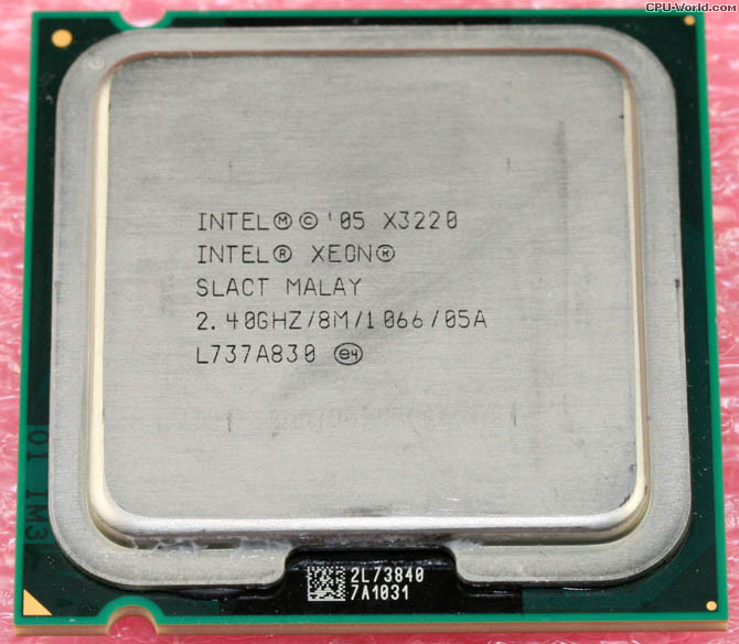 Intel Xeon X3220 Kentsfield