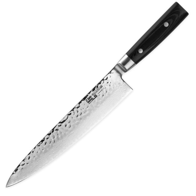 Нож кухонный поварской 25,5 см, дамасская сталь, серия Ran, YA36010, YAXELL