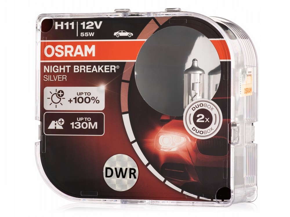 OSRAM Night Breaker Silver H11 +100%