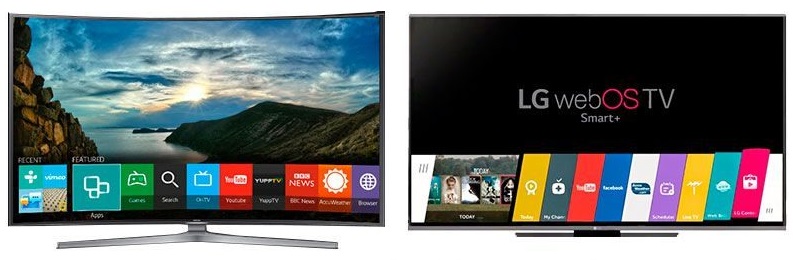 Smart TV у Samsung более удобен в обращении