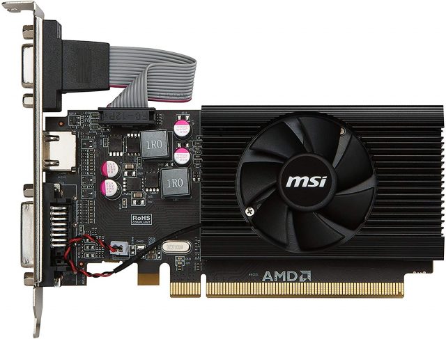 MSI Radeon R7 240 PCI E 3.0 64 bit Low Profile