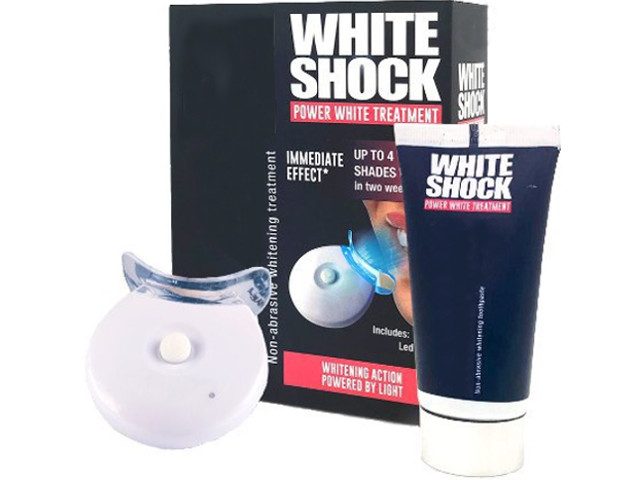 BlanX White Shock Power White Treatment 50 мл + LED Bite