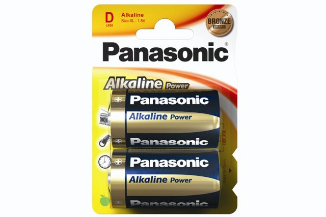 Panasonic Alkaline LR20 D 1.5В
