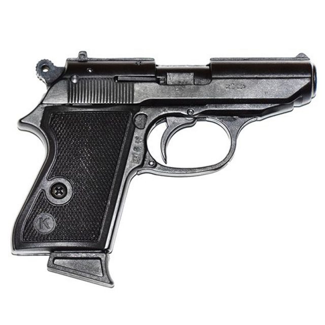 Пистолет сигнальный Walther PPK mod 007 с модератором